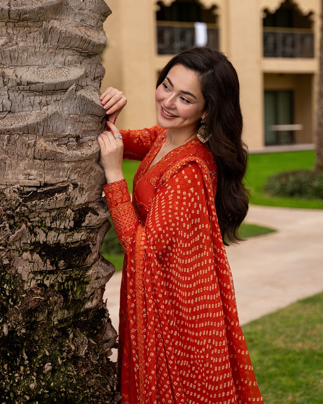 SR-FS1005 Lawn Unstitched Frock Fully Embroidered 3pc Suit With Cotton Lawn Printed & Embroided Dupatta