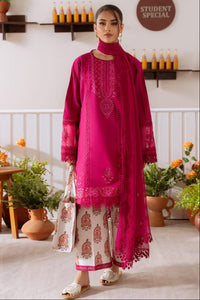 SR-CO514B Unstitched Embroidered Lawn Suit With Embroidered Cotton Net Dupatta