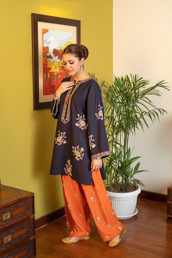 SR-MB75 Lawn Fully Embroidered 2pc