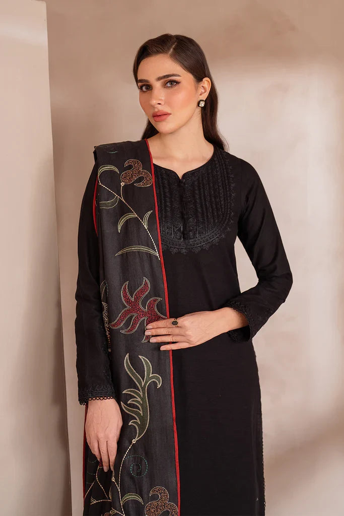 IZNIK-3PC LAWN EMBROIDERED SHIRT WITH LAWN EMBROIDERED DUPATTA & TROUSER-BIC-3618