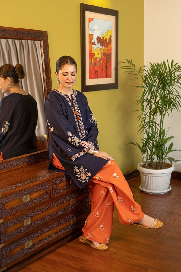 SR-MB75 Lawn Fully Embroidered 2pc