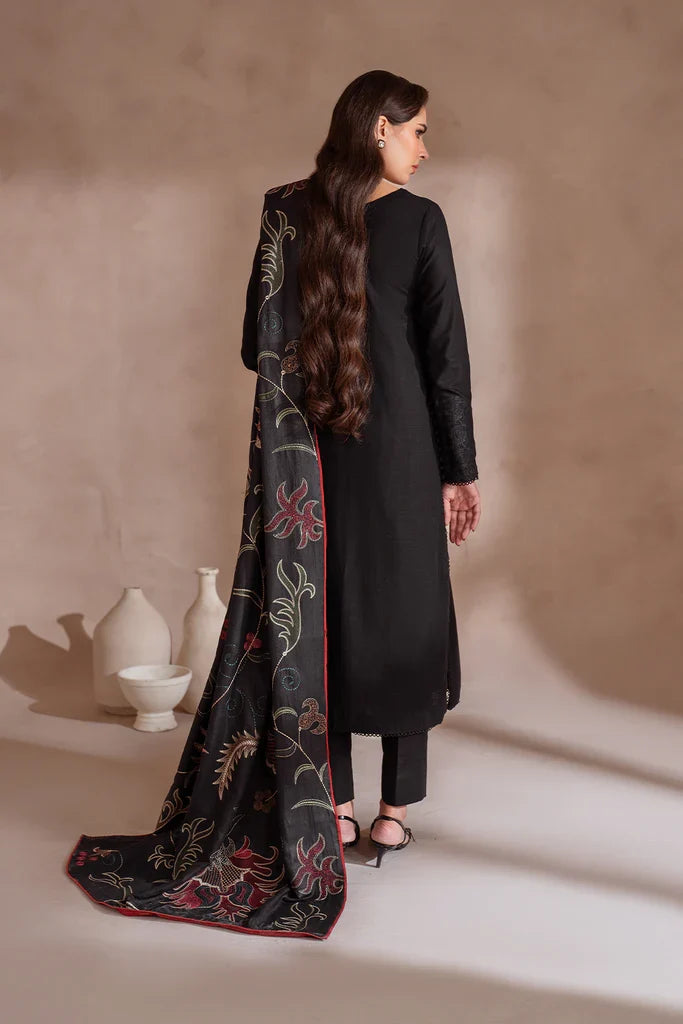 IZNIK-3PC LAWN EMBROIDERED SHIRT WITH LAWN EMBROIDERED DUPATTA & TROUSER-BIC-3618