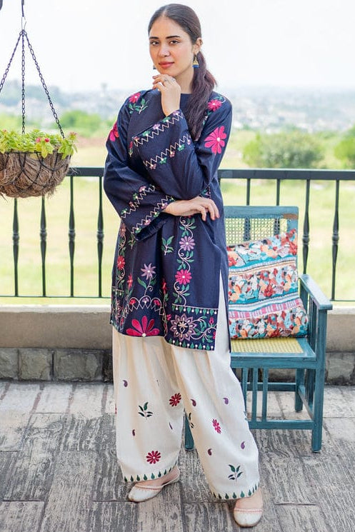 SR-MB70 Lawn Fully Embroidered 2pc