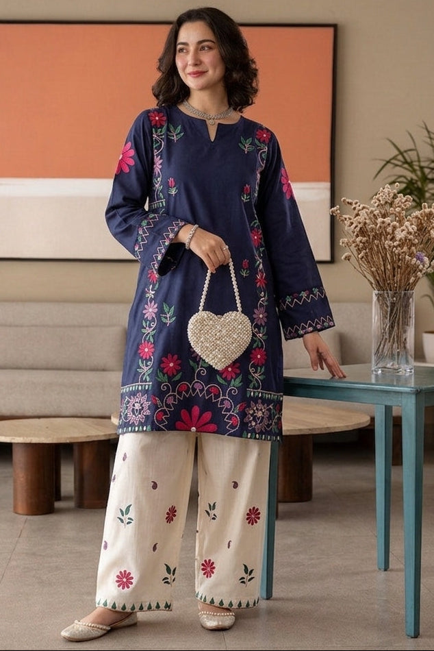 SR-MB70 Lawn Fully Embroidered 2pc Embroidered Trouser as well