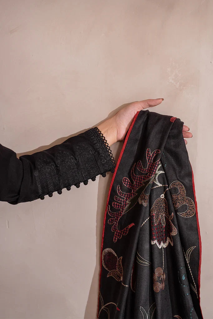 IZNIK-3PC LAWN EMBROIDERED SHIRT WITH LAWN EMBROIDERED DUPATTA & TROUSER-BIC-3618