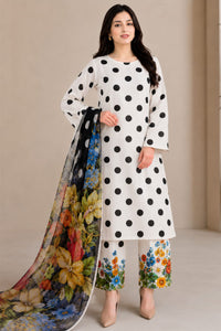SR-D353 Digital Printed Lawn Suit 3pc With Lawn Digital Printed Dupatta