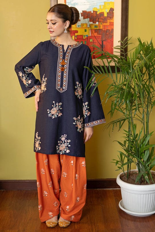 SR-MB75 Lawn Fully Embroidered 2pc