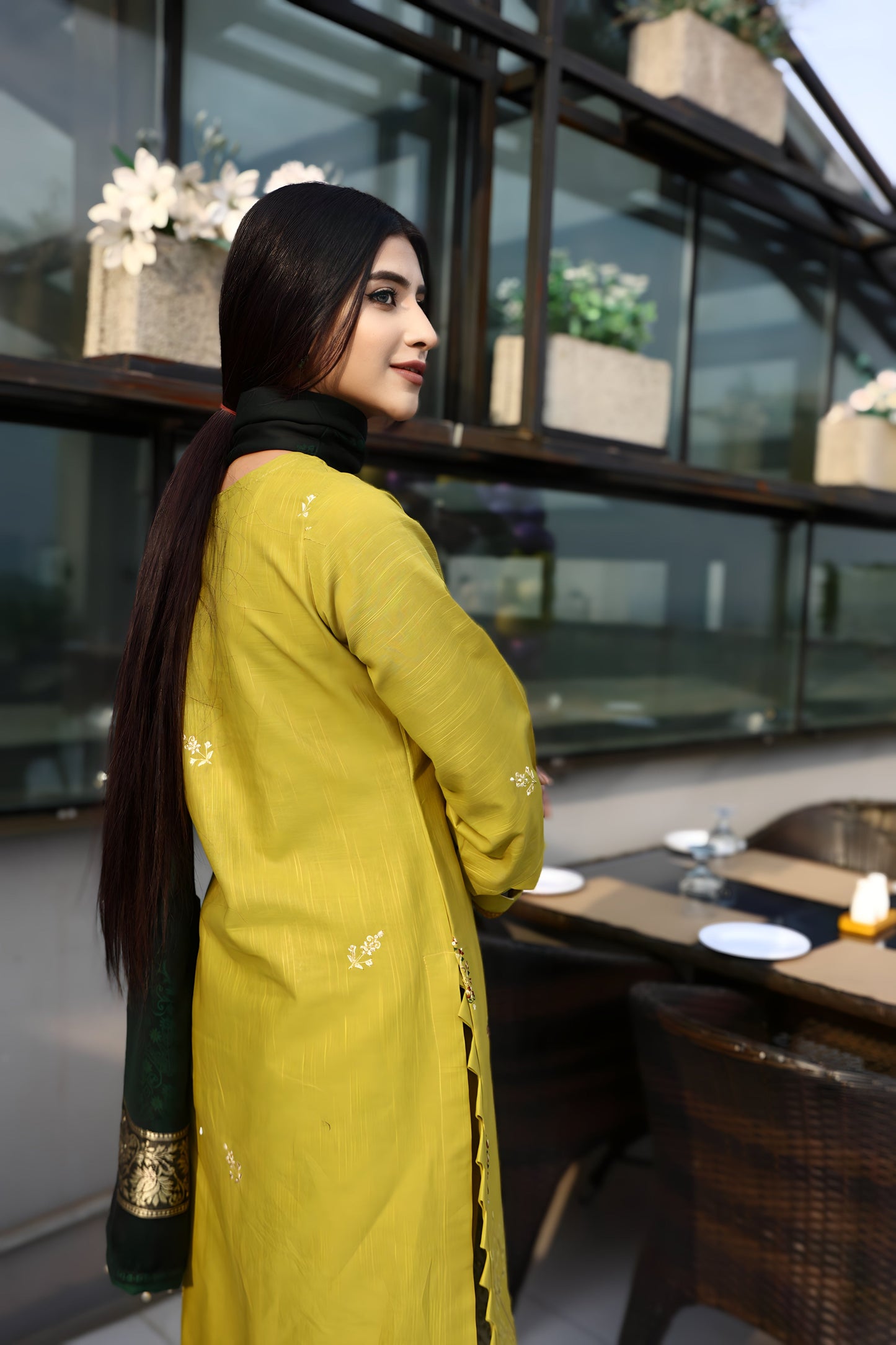 BRANDSINN-3PC KHADDAR CUTWORK EMBROIDERED SHIRT WITH KASHMIRI JACQUARD WOOL SHAWL-BIC-1551