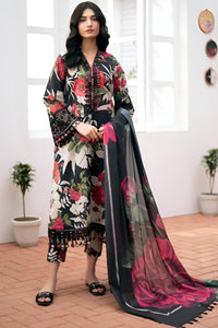 SR-BQ36 Digital Printed Khaddar Suit 3pc with Khaddar Digital Printed Dupatta