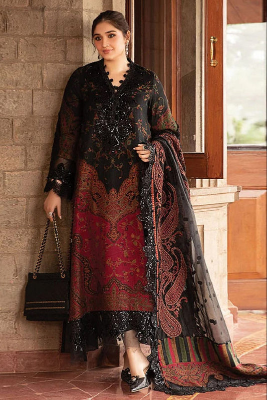 Digital Printed Lawn Suit 3pc with Poly Lawn Digital Printed Dupatta