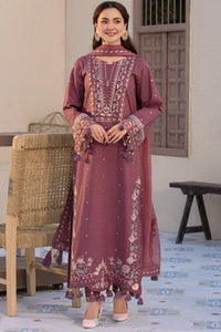 SR-QL2850 Lawn Unstitched Fully Sequence Embroidered 3pc Suit With Bamber Chiffon Embroided Dupatta