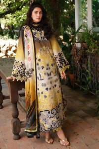 SR-MB206 Unstitched Digital Printed Lawn Suit 3pc With Digital Printed Lawn Dupatta