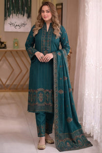 Highly Recommended SR-AJ940 Unstitched Fully Embroidered Lawn Suit With 4 Sided Embroidered Lawn Dupatta