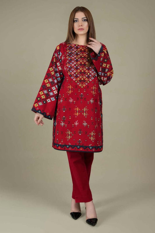 Lawn Embroidered 2pc Suit