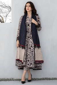 SR-BQ410 Digital Printed Khaddar 3Pc Suit With Digital Printed Khaddar Dupatta