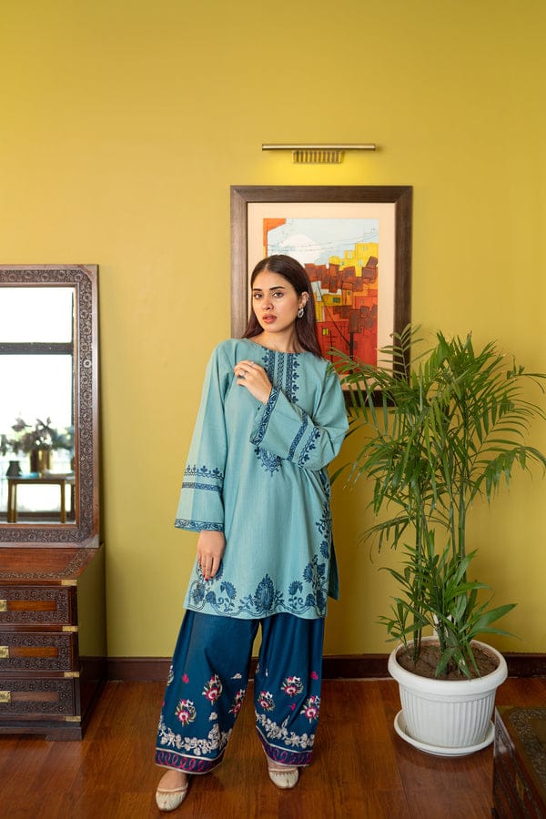 SR-AK930 Lawn Fully Embroidered 2pc
